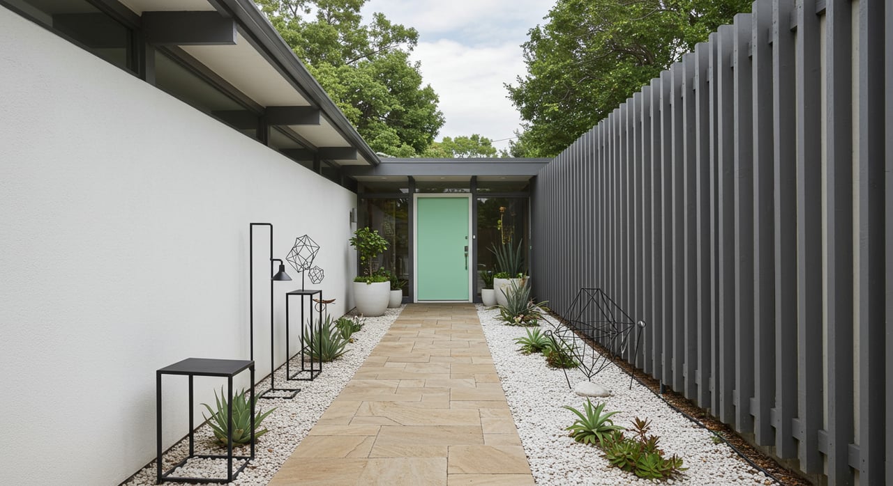 A Refreshing Twist on a Palm Springs Midcentury