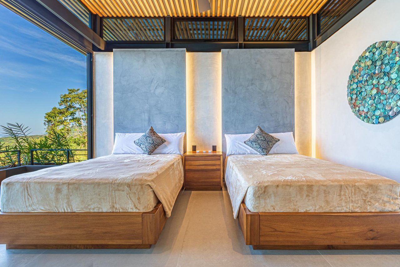 Designer Tropical Ocean View Home, Dominical, Puntarenas