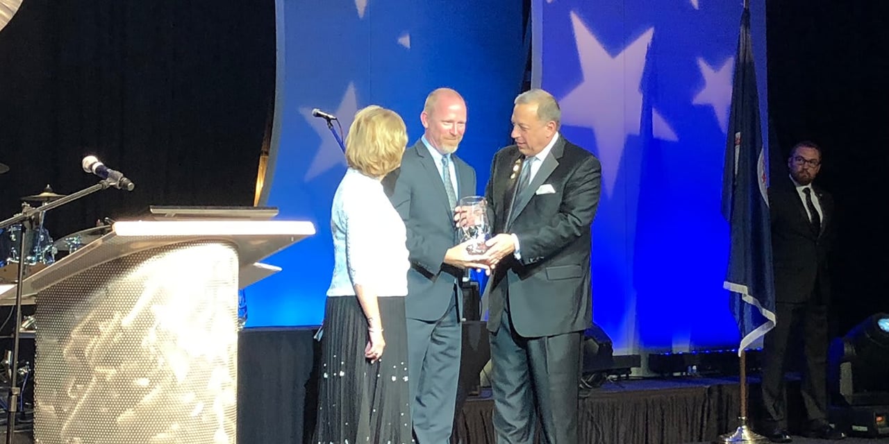 Nest Broker Greg Slater Receives Service to Virginia Award