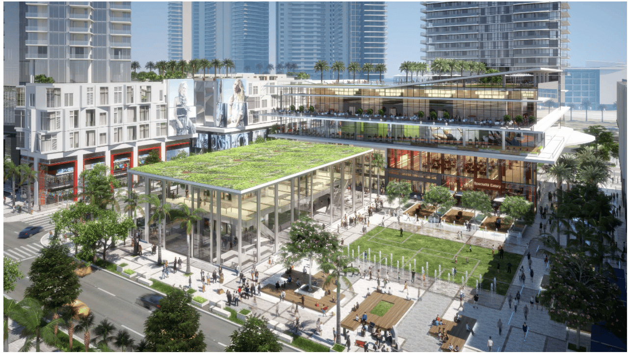 One of the largest urban developments in the United States, the Miami Worldcenter, is now 95% leased following space commitments from Maple & Ash, Apple, Juvia, the Museum of Ice Cream, and more.