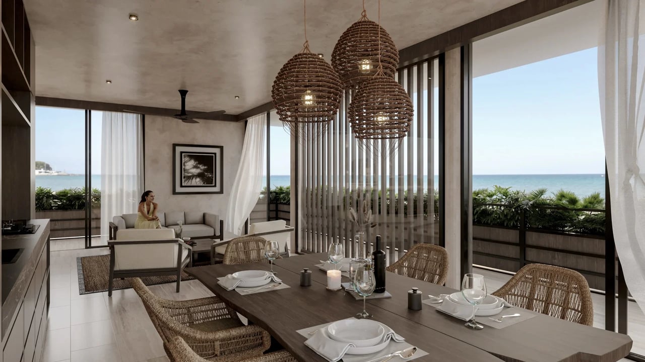 BRAND NEW STRIKING OCEANFRONT PENTHOUSE