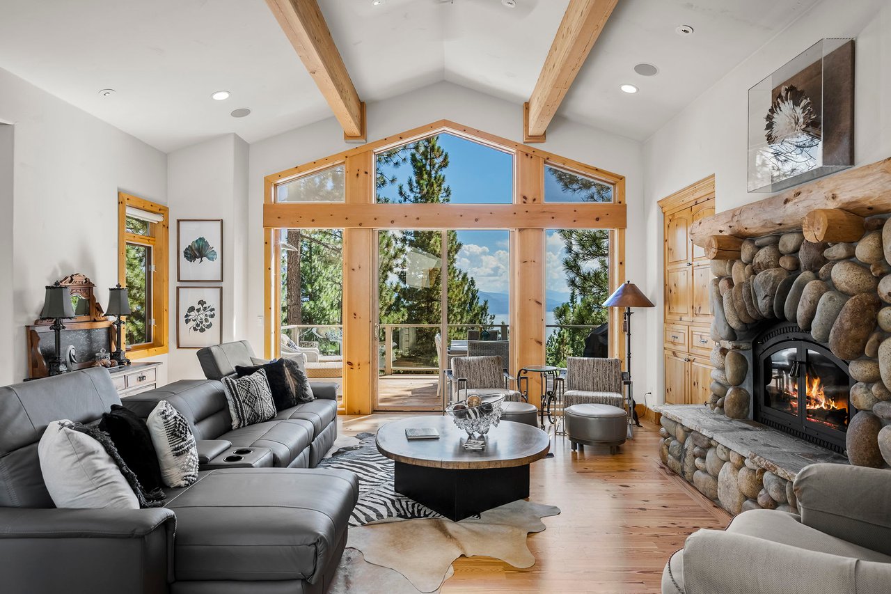 Custom Incline Village Stunner with Lake Tahoe View 