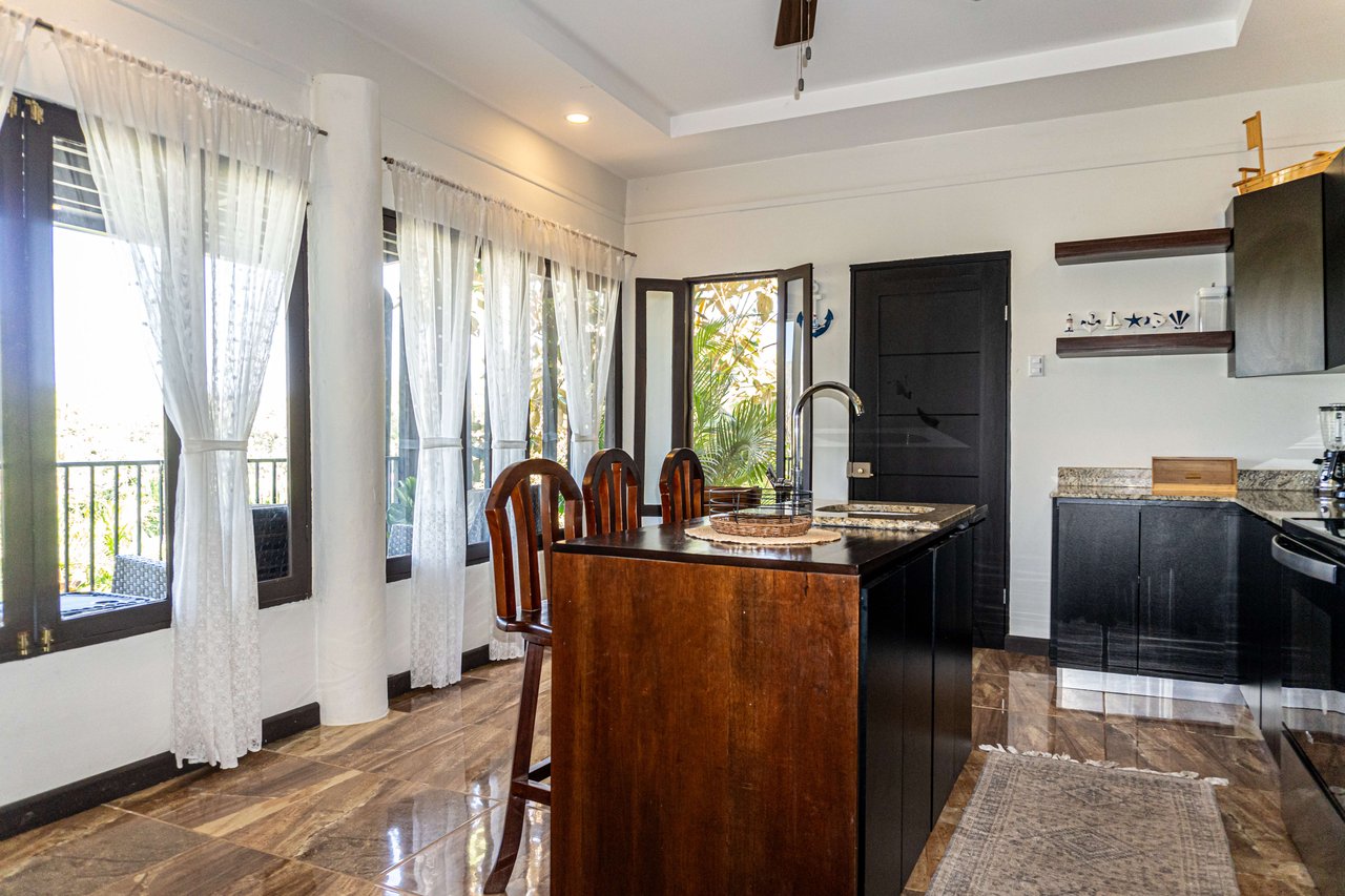 Balcony Bliss Home in Bahia, Walking Distance To The Beach