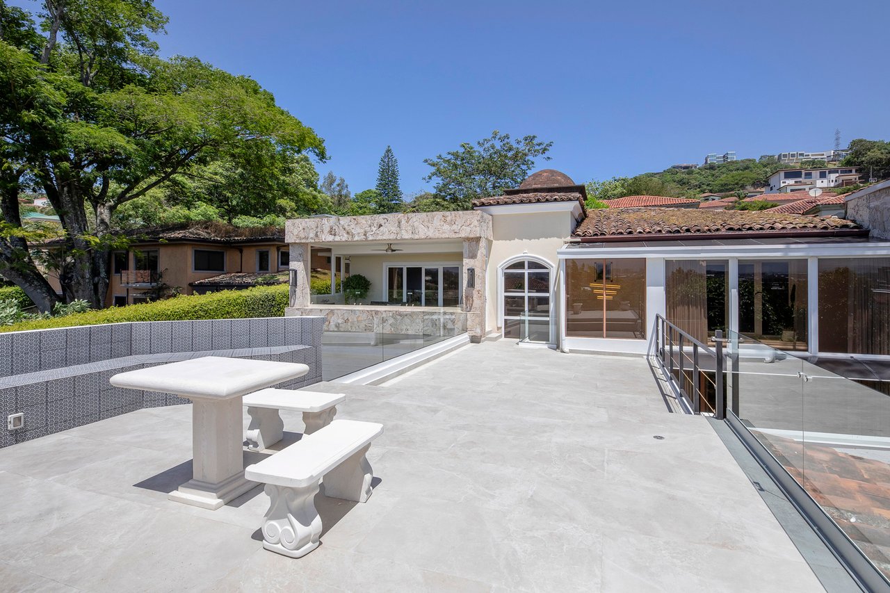 Panoramic Mediterranean Villa, Escazu, San Jose