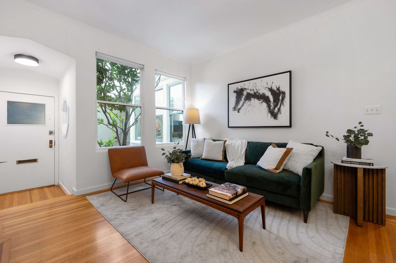 Courtyard Home in Coveted Cow Hollow