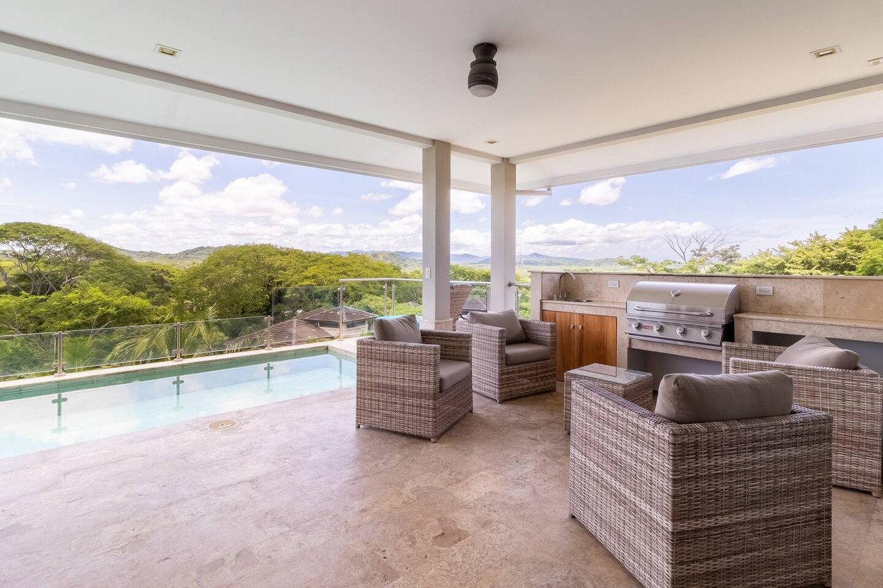 Coastal Hilltop Ocean View Home, Tamarindo, Guanacaste