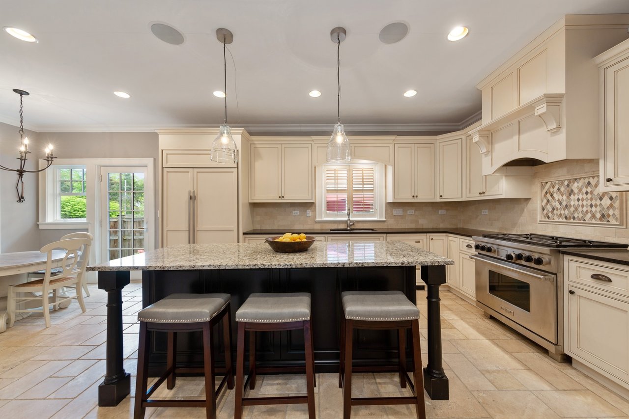 Timeless elegance meets transitional flair in builder's own award winning home