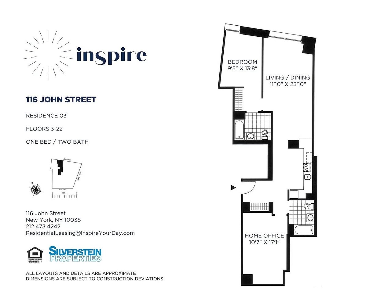 116 John Street, Apt 2103
