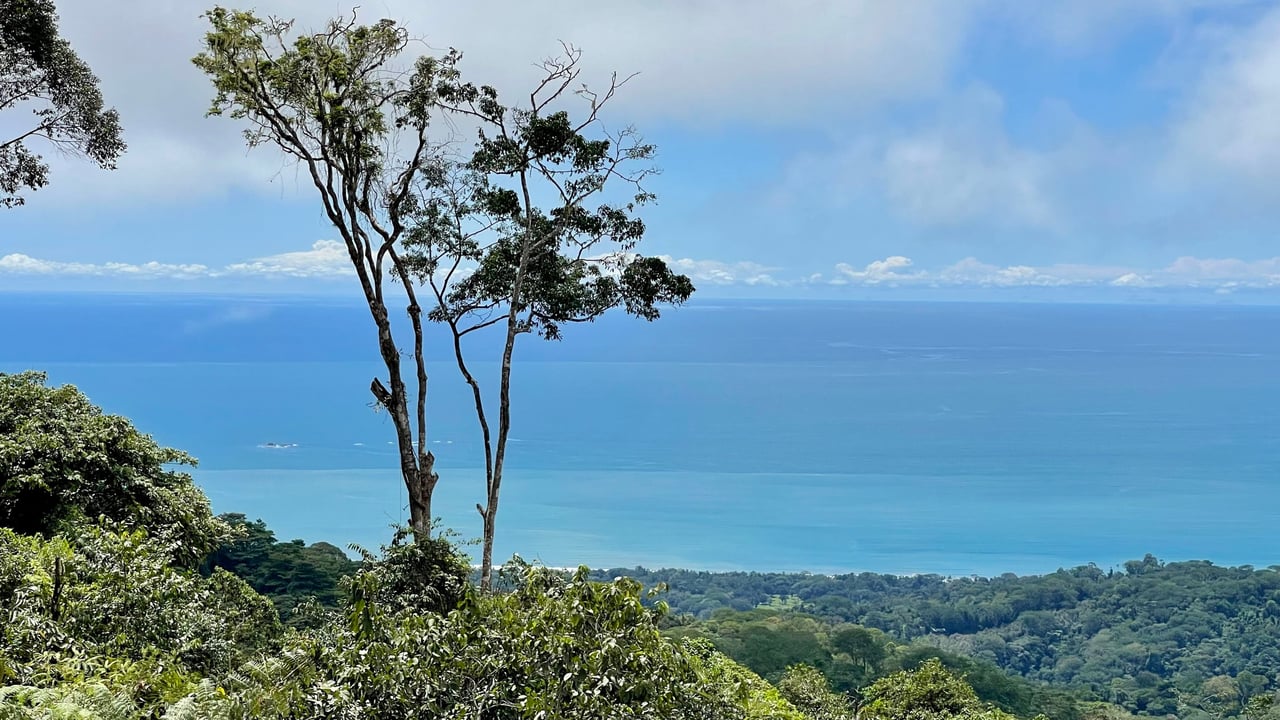 Ocean View Lot in the Exclusive Uvita Mountains. 