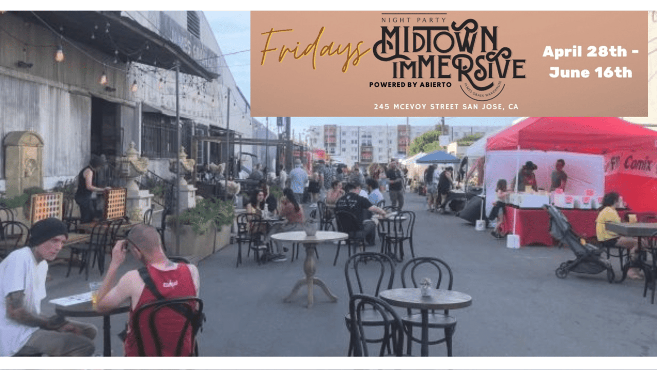 Arts, Entertainment, & Food at San Jose's New Night Market- Midtown Immersive