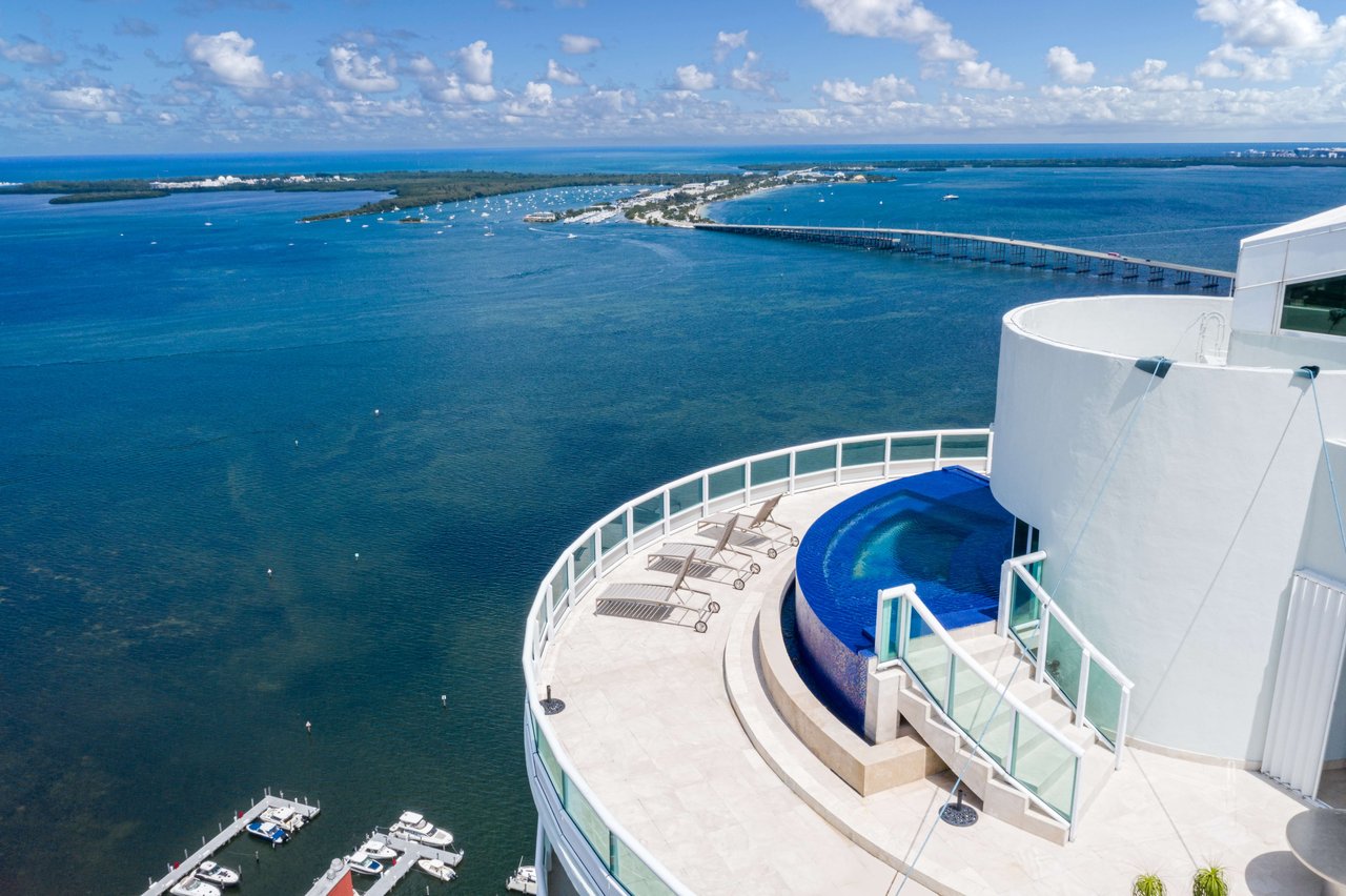 Santa Maria Brickell Duplex PH with Boat Dock