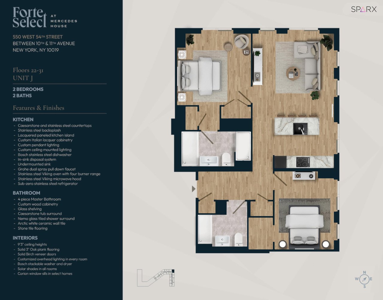 554 West 54th Street, Apt 31-J
