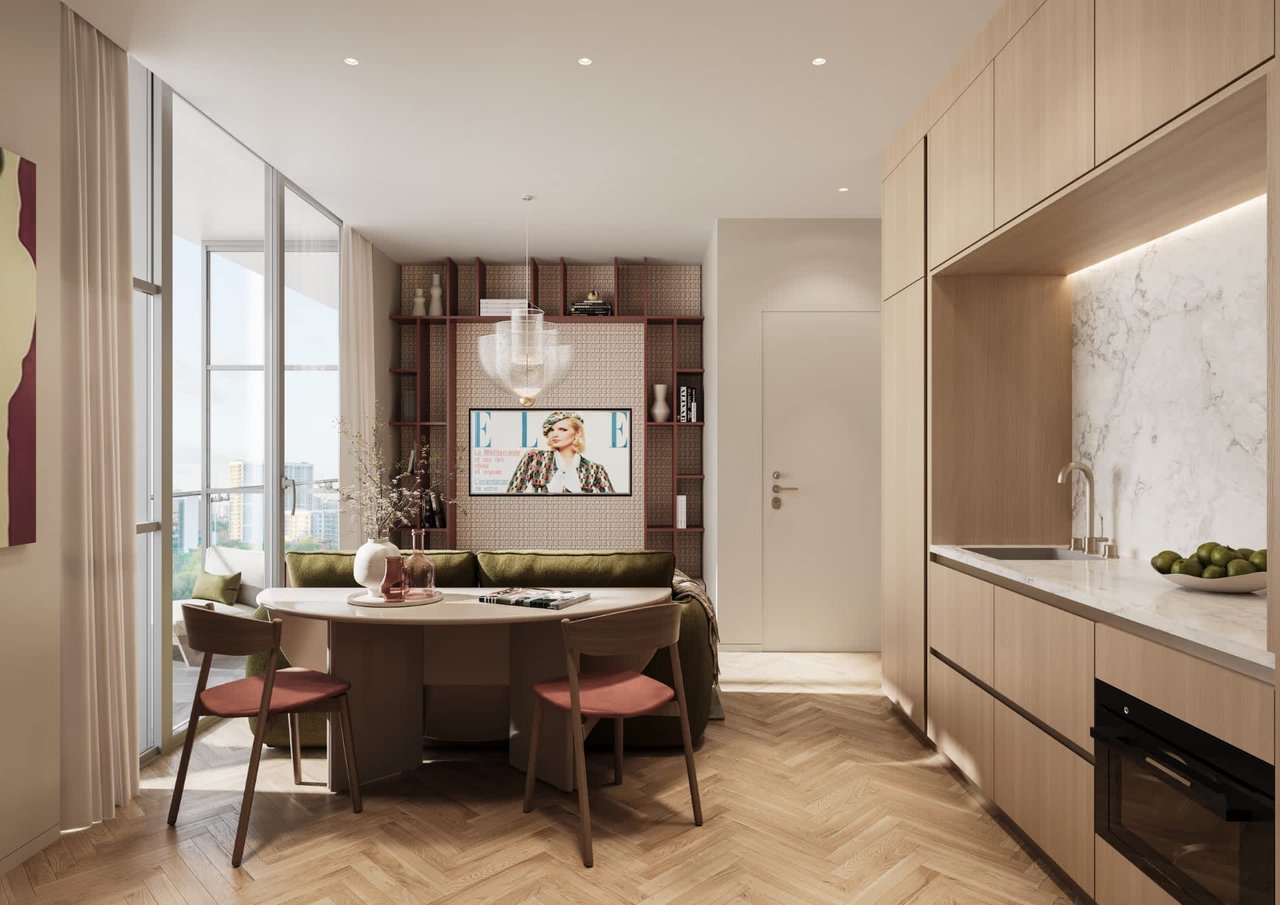 October 2024 | New Interior Renderings Unveiled for 25-Story Elle Residences