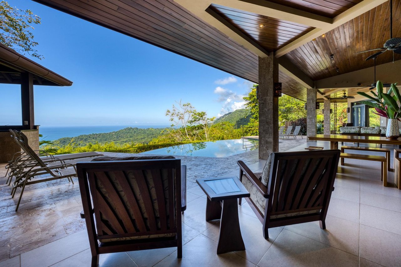 Modern Ocean View Rainforest Estate, Dominical, Puntarenas