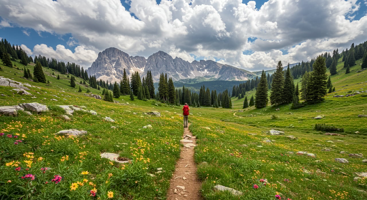 Hiking in Park City, UT