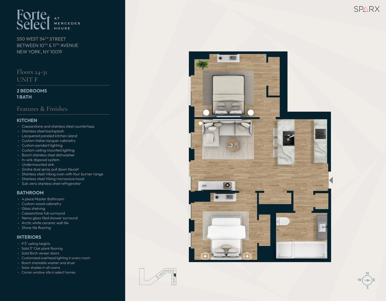 554 West 54th Street, Apt 29-F