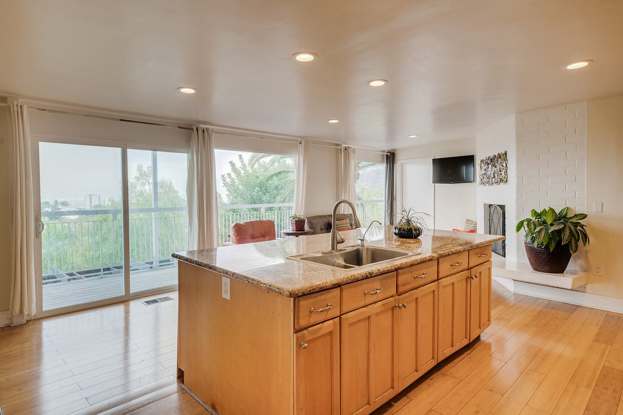 Mid Century with Potential in Lovely Lake Hollywood