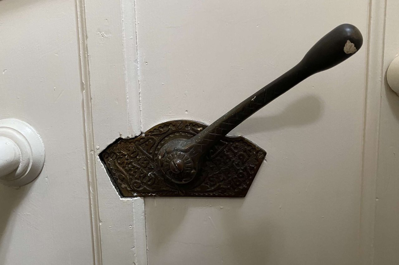 The Story Behind That Weird Lever at the Top of the Stairs in Old SF homes