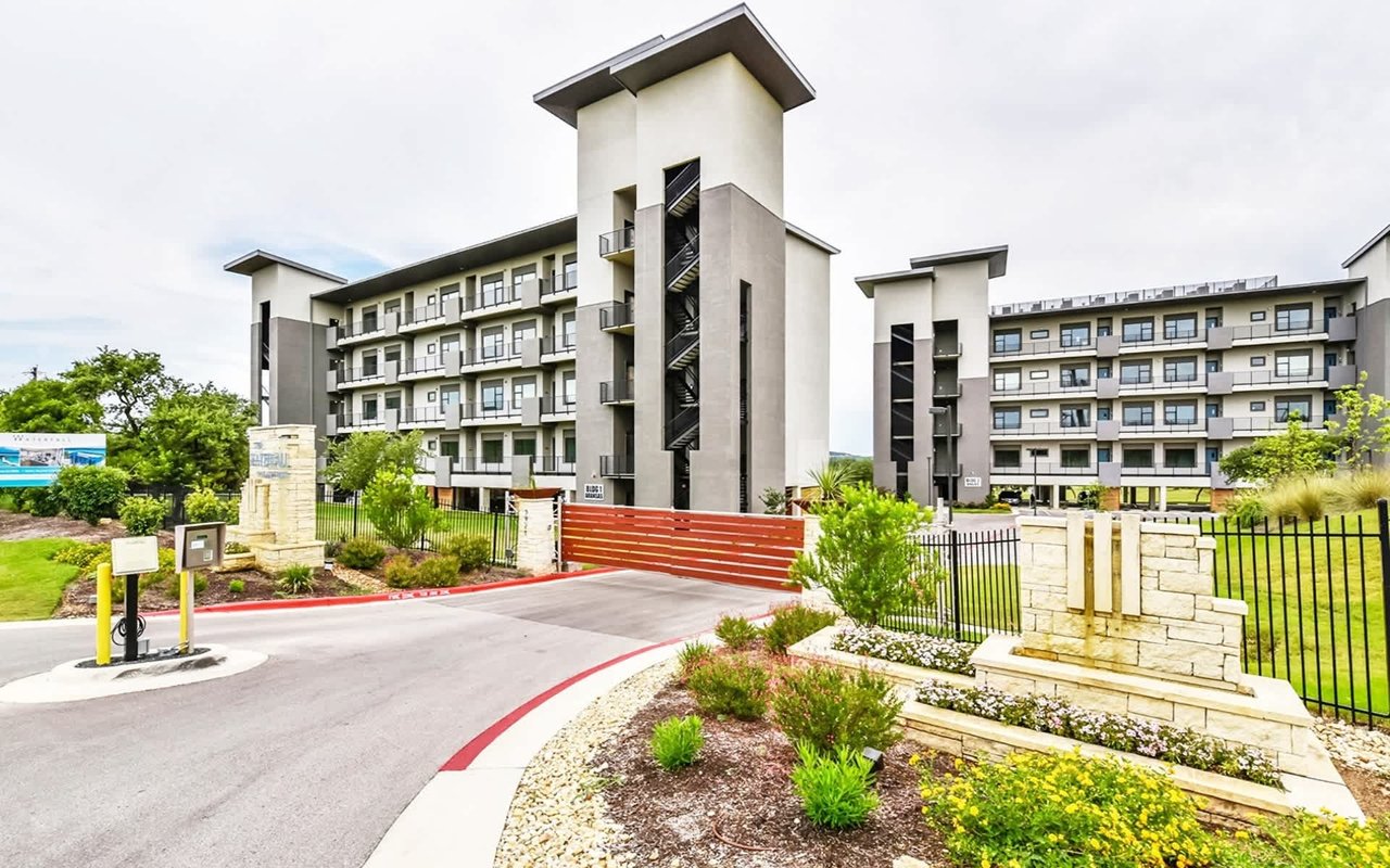 Waterfall on Lake Travis Condos