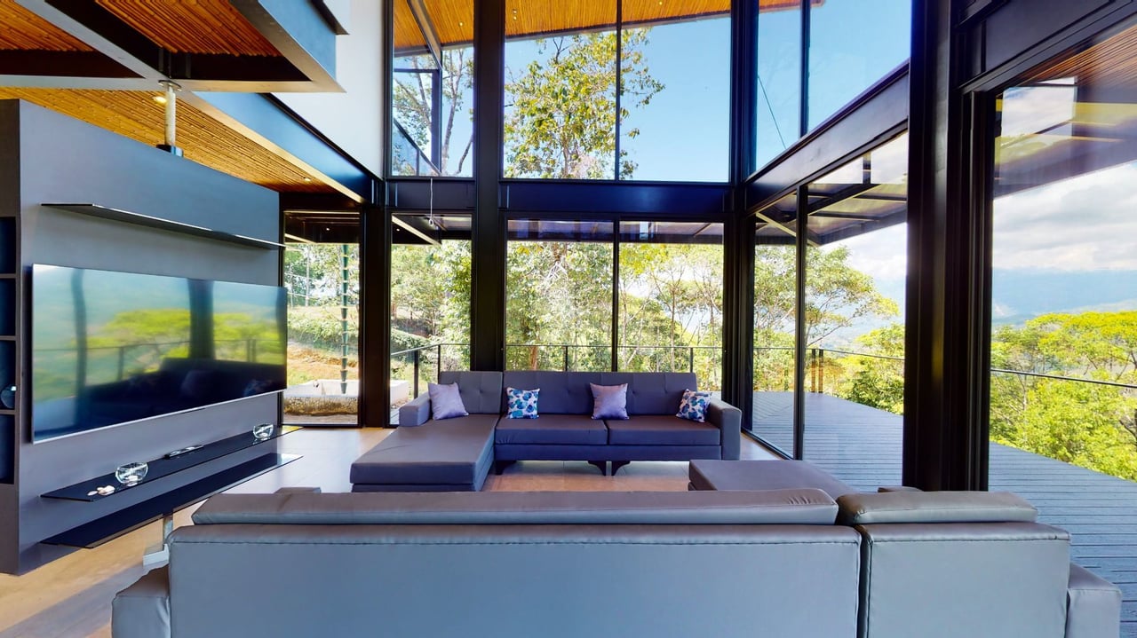 Contemporary Jungle View Villa, Dominical, Puntarenas