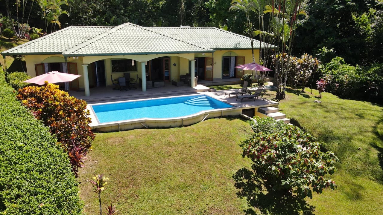 Secluded 3 Bedroom Ocean View Home in Ojochal