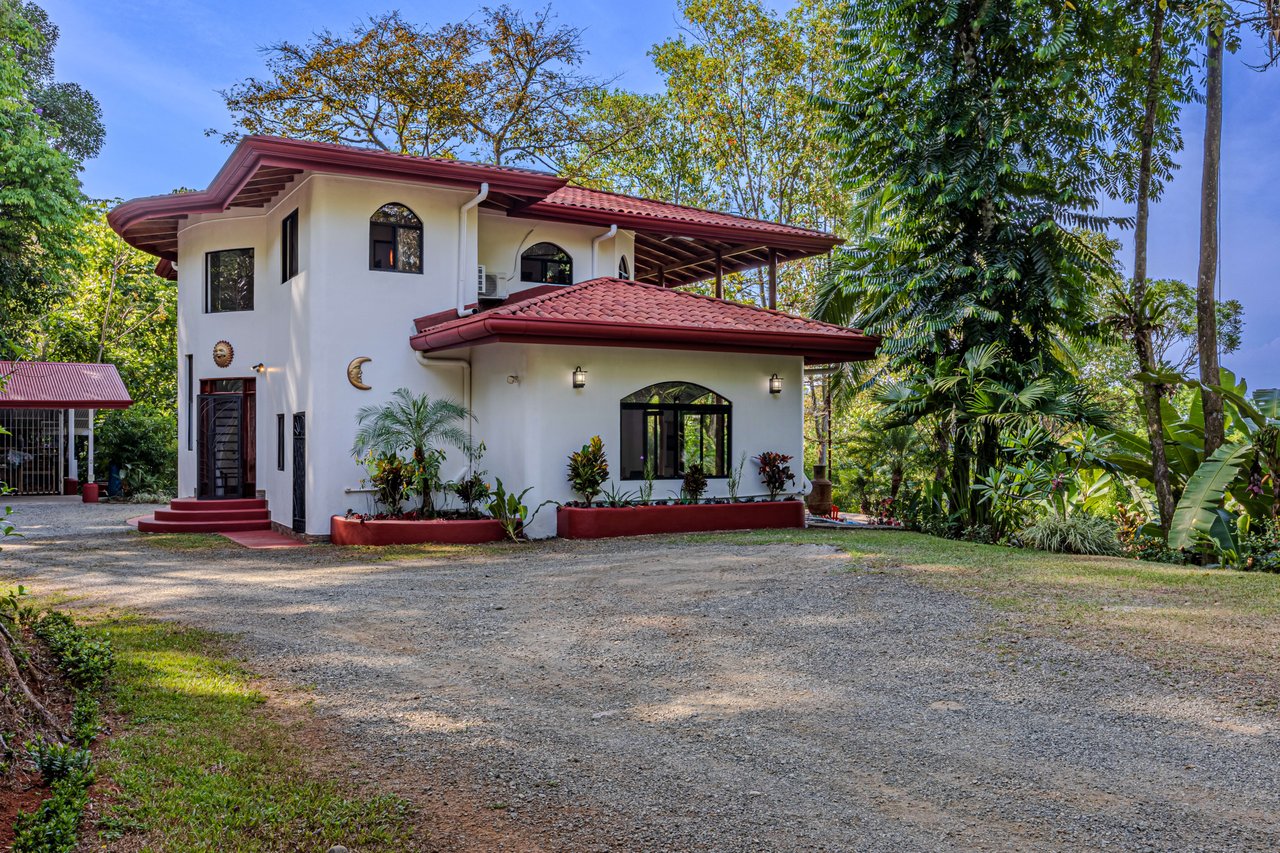 Completely Private Ocean View Mediterranean Home on 2 Acres