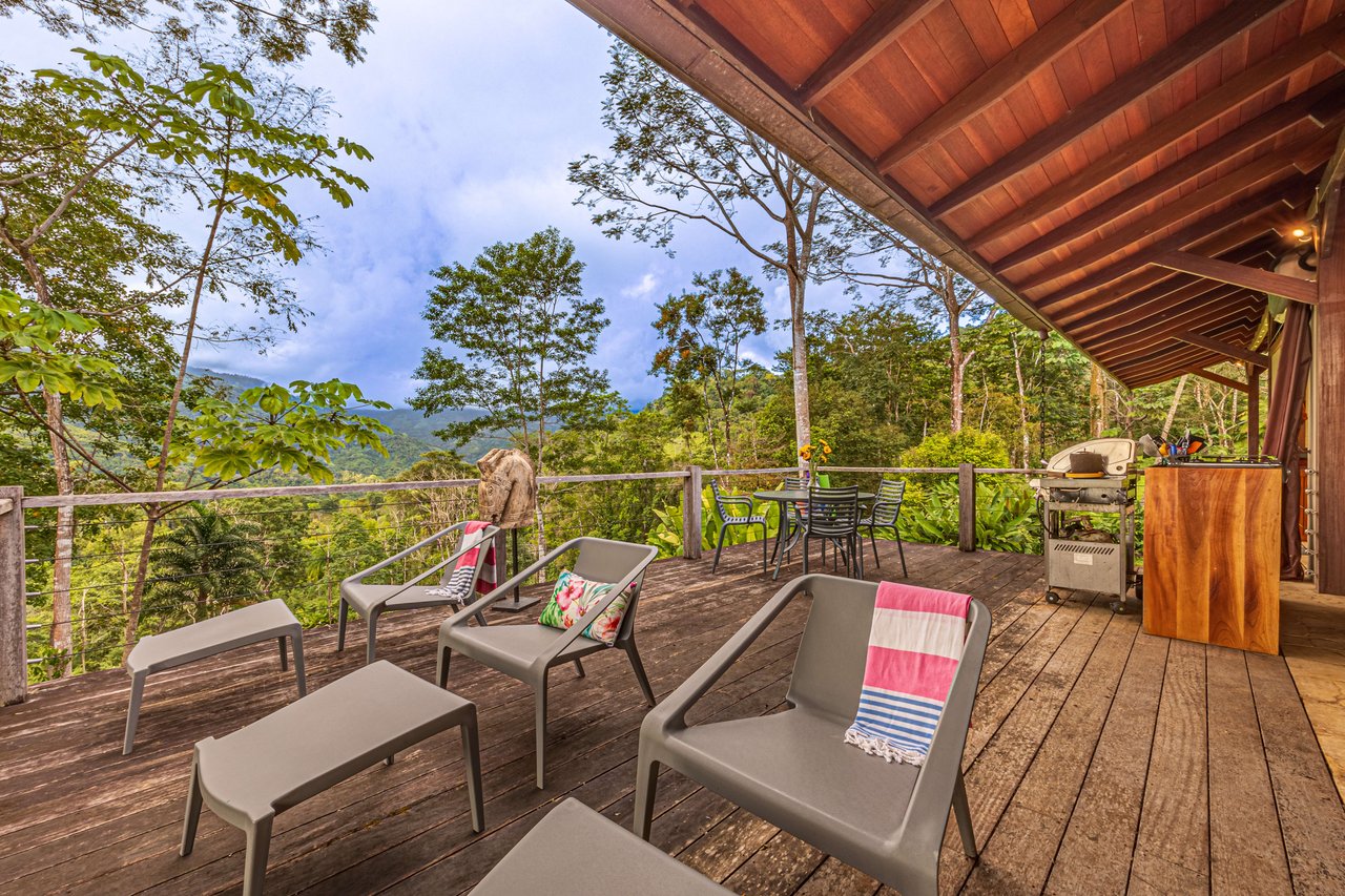 Embrace Harmony in Nature on 12 Acres of Mountain and Ocean view Serenity