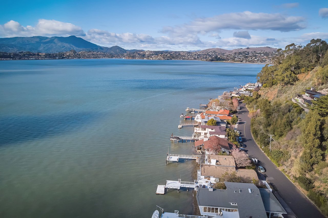 Waterfront Golden Gate View Home with Private Pier- Represented Buyer