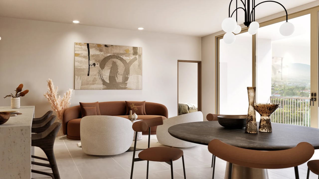 Contemporary Urban View Condo, Escazu, San Jose