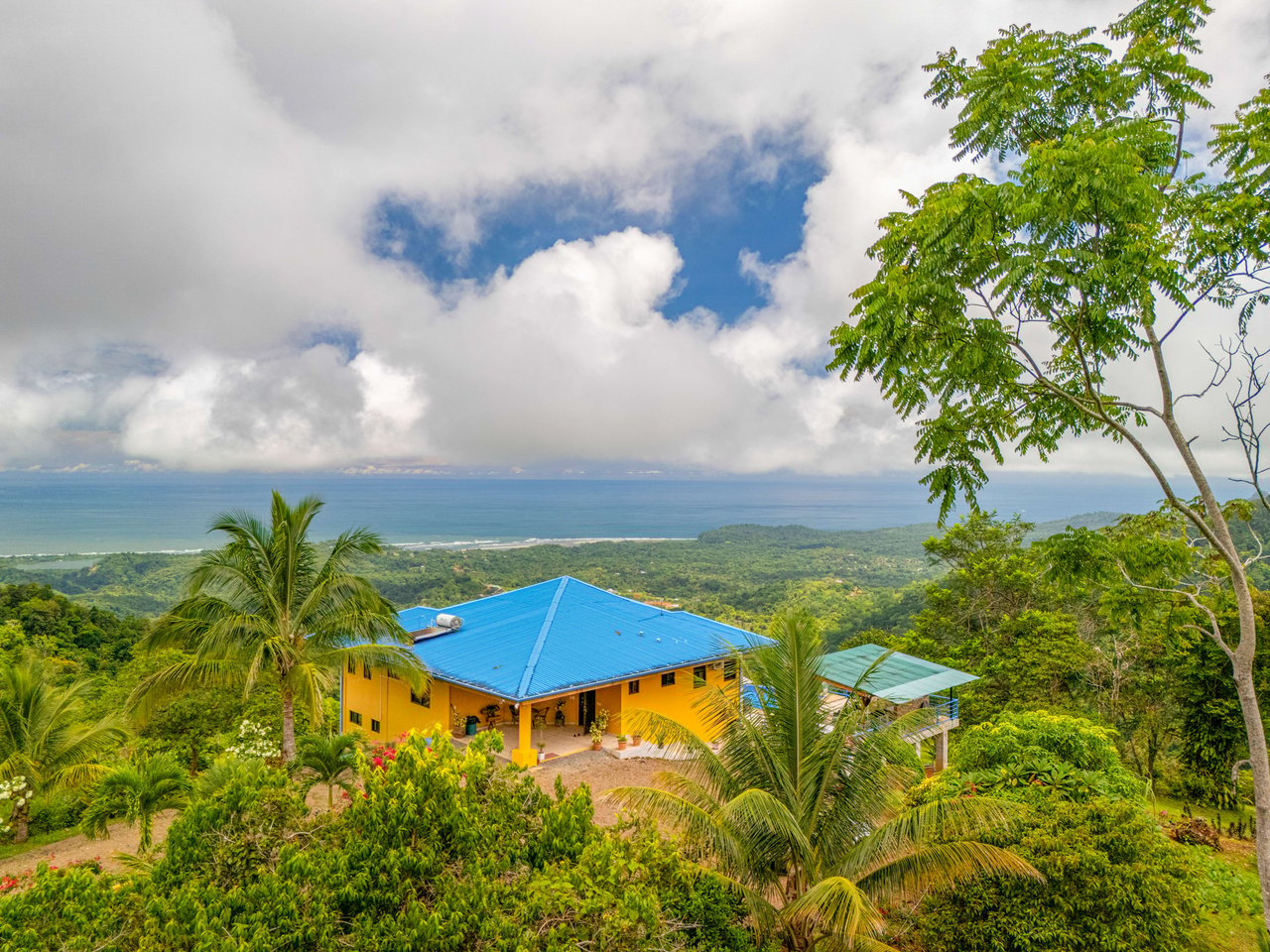 Luxury Ocean View 4-Bedroom Villa For Sale Overlooking the Village of Ojochal