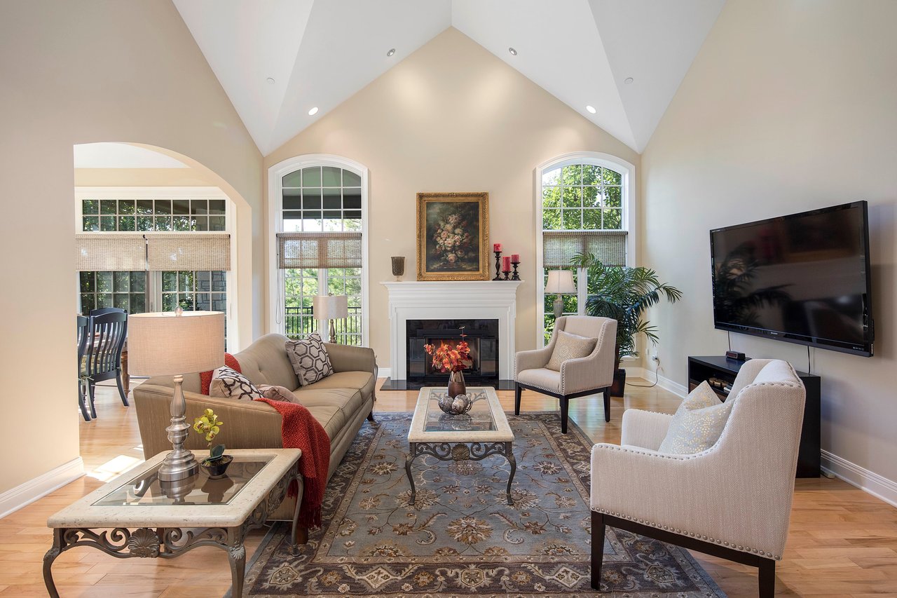 Chateau Style Villa with Lovely Curb Appeal