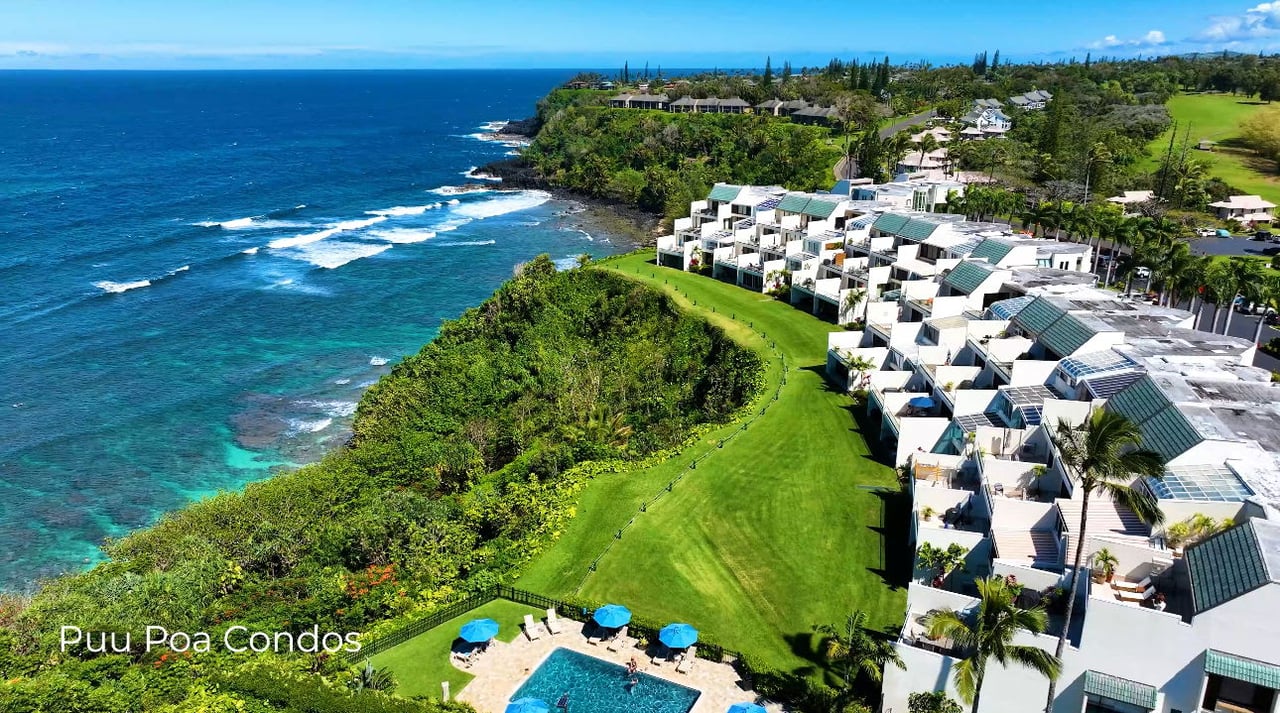 PUU POA CONDOS ON KAUAI