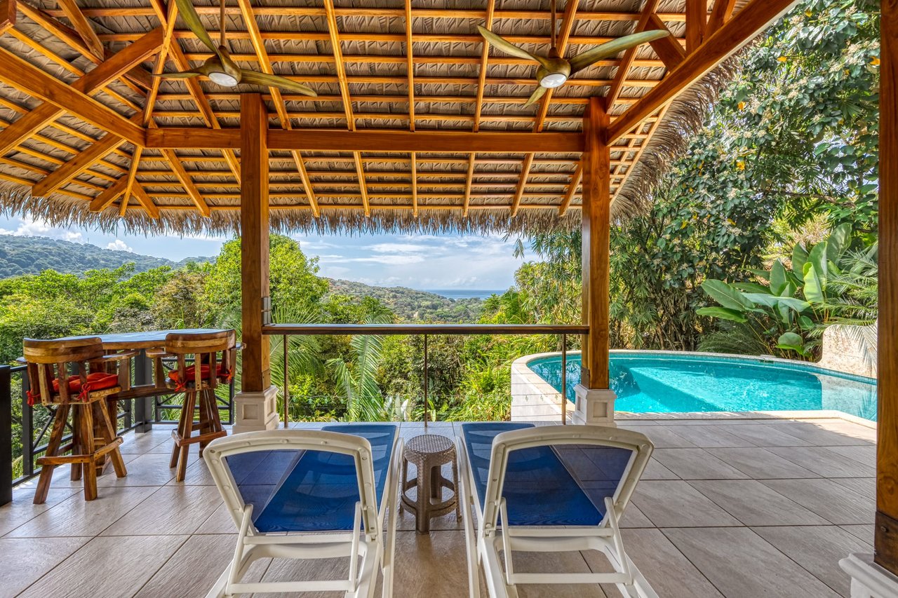 Ocean + Jungle Views at Canto de Mar Dominicalito