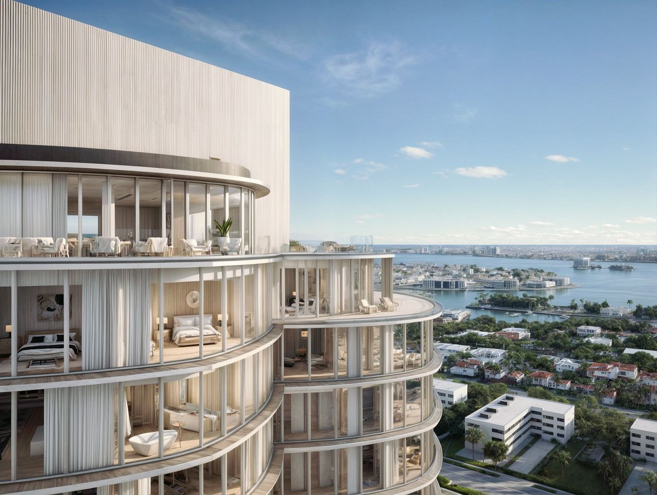 July 2024 - Penthouse at Rivage Bal Harbour Listed for $75 Million