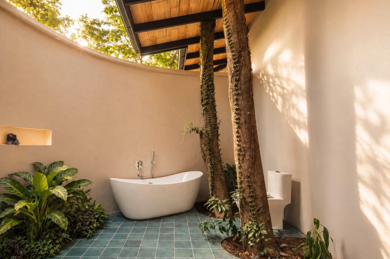 Balinese Tropical Ocean Villa, Santa Teresa, Puntarenas
