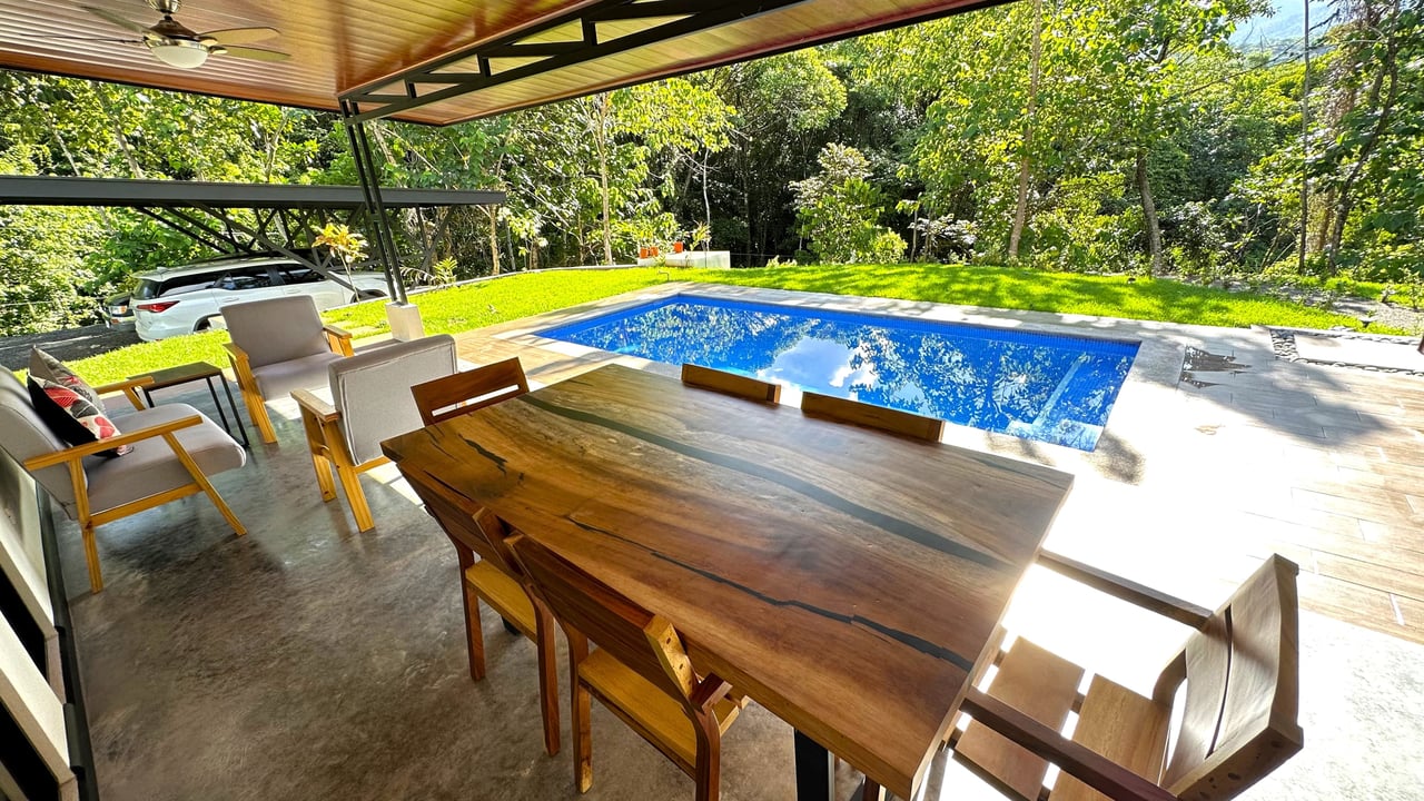 2-Bedroom, Brand New Modern House In Jungle Community On Calle Tucan.