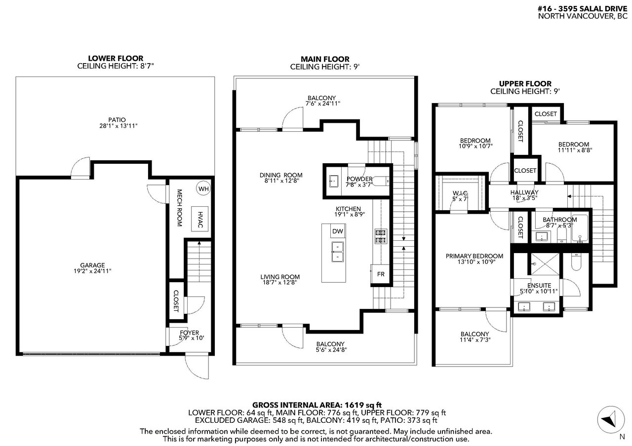 16-3595 Salal Drive, North Vancouver