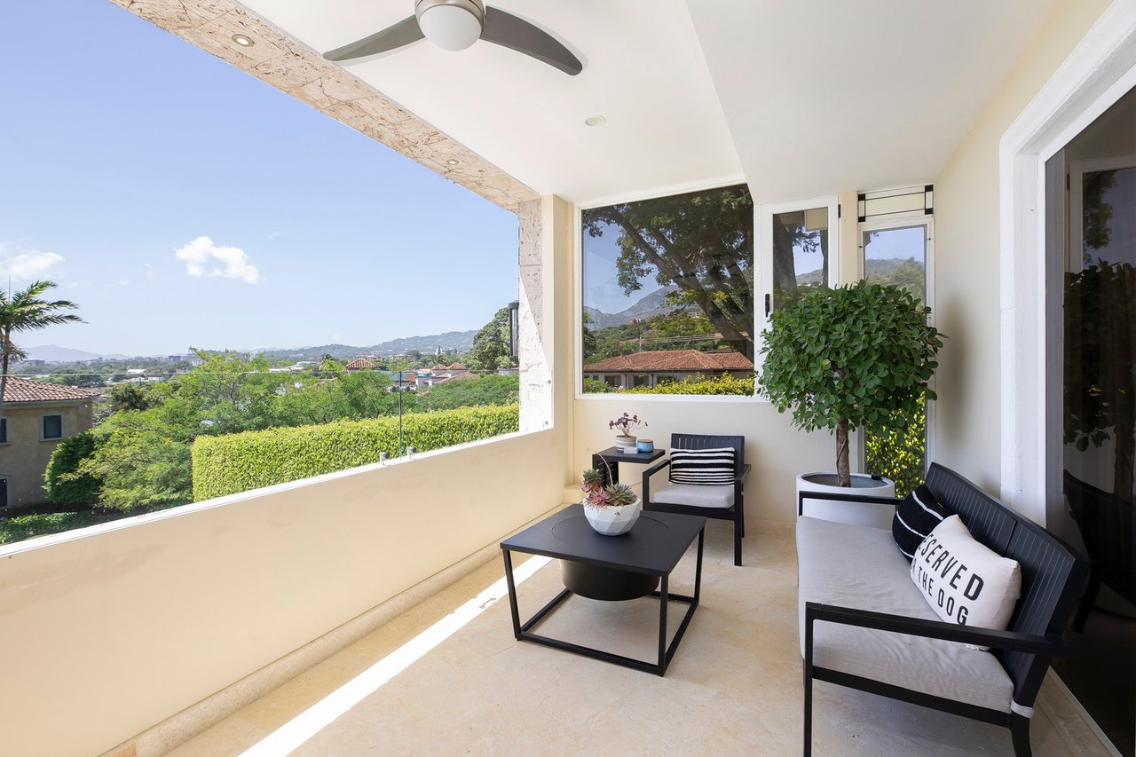 Panoramic Mediterranean Villa, Escazu, San Jose