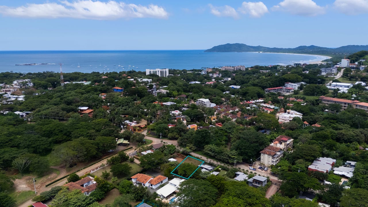  La Norma Lot 2B | Home construction site for sale near the coast in playa Tamarindo!