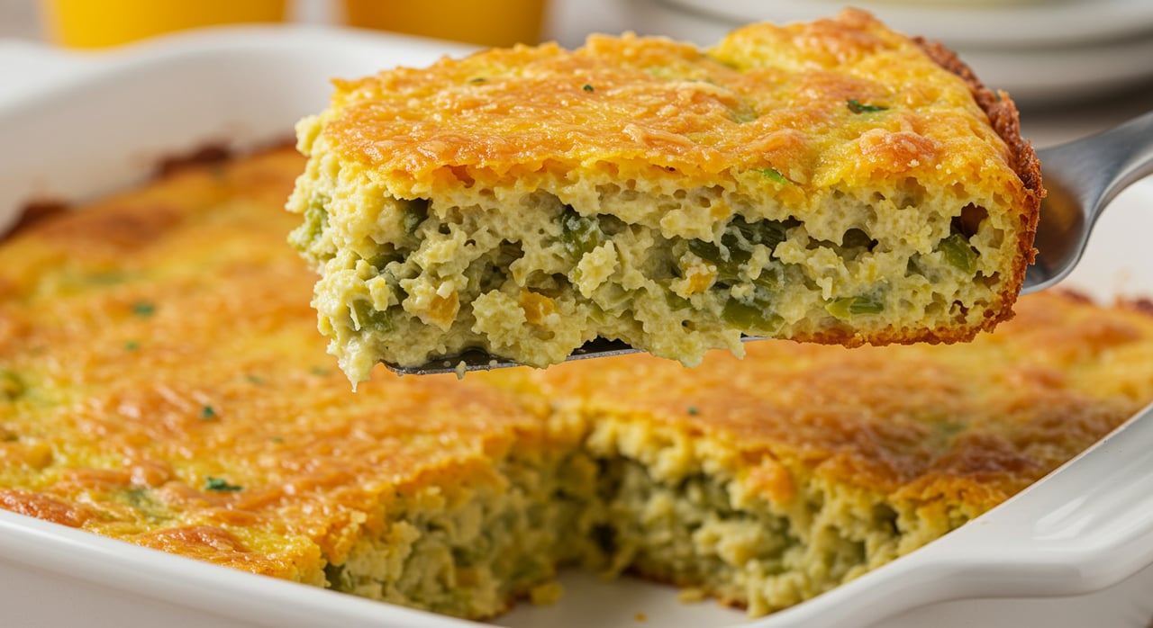 Spicy Corn Pudding