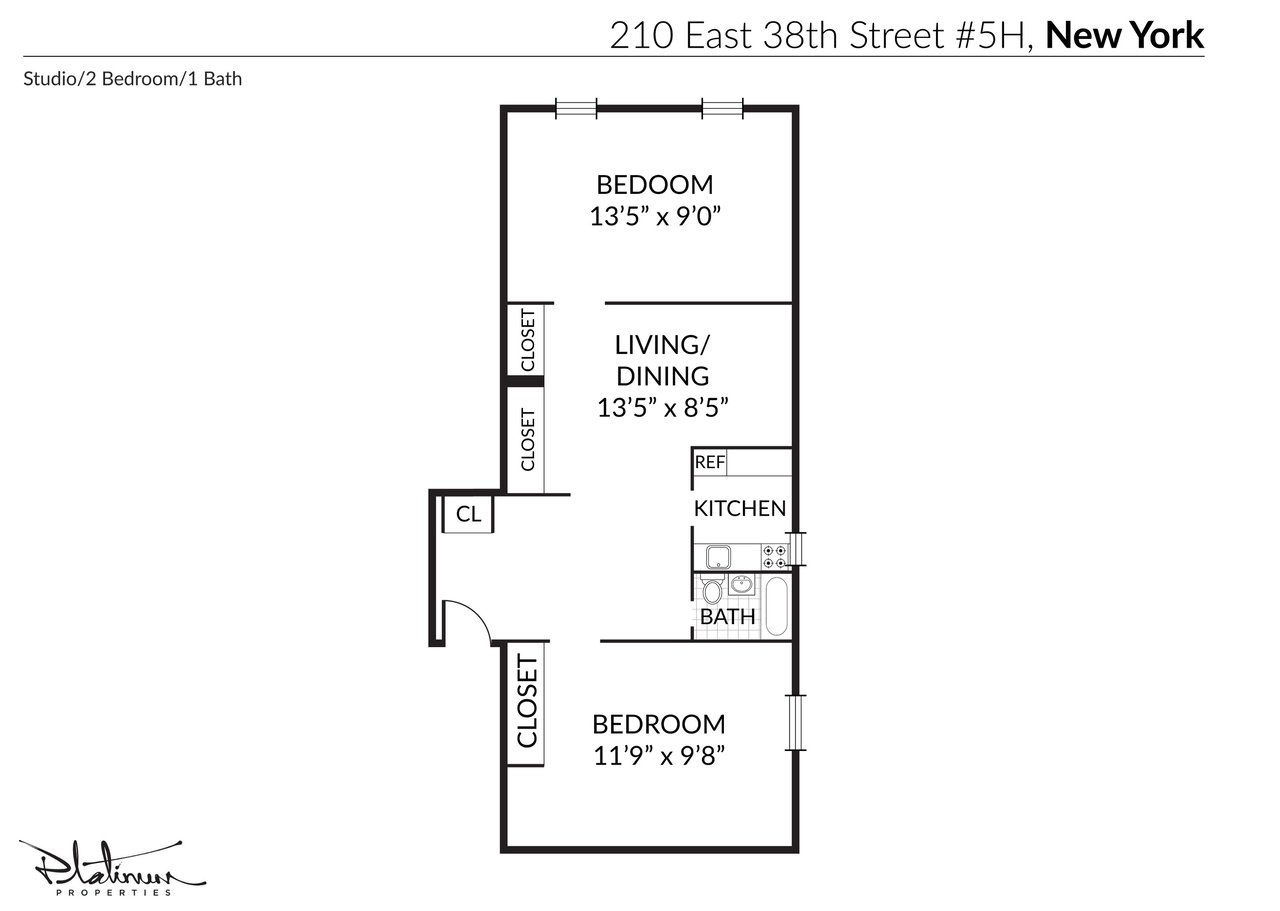 210 East 38th Street, Apt 5-H
