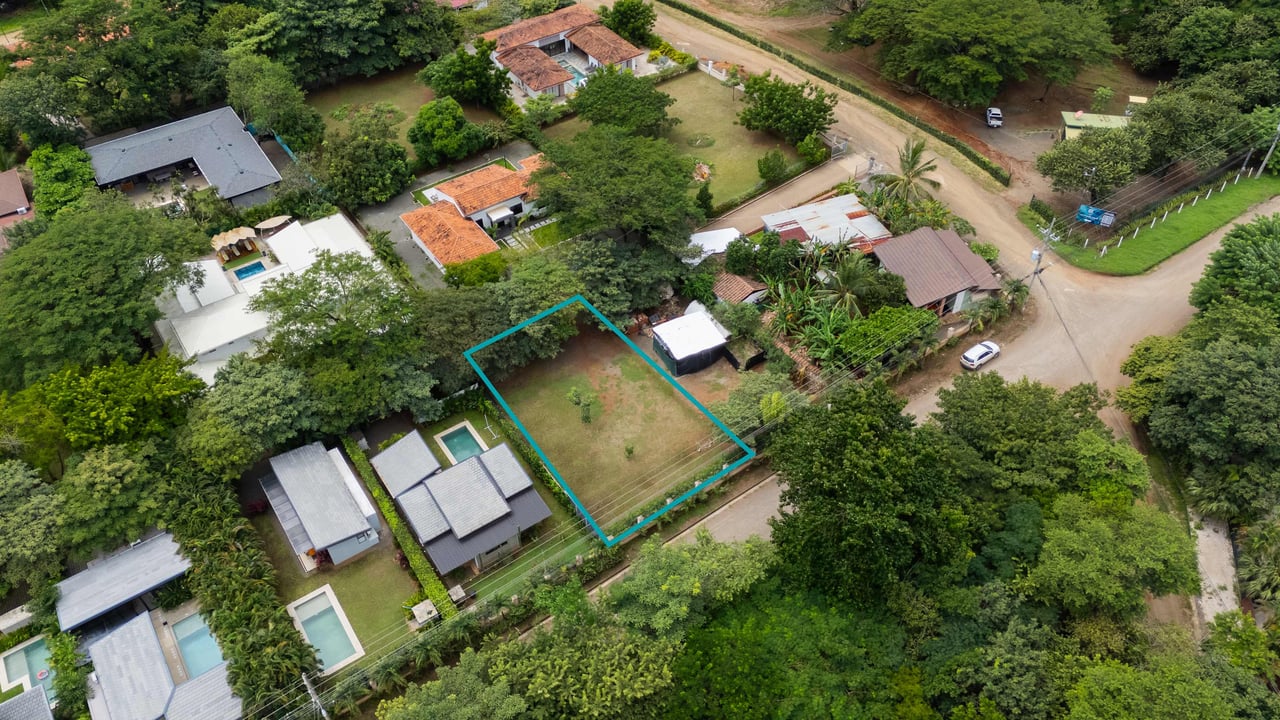  La Norma Lot 2B | Home construction site for sale near the coast in playa Tamarindo!