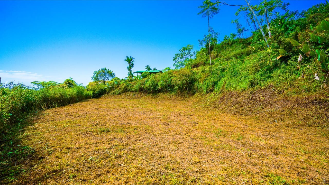 Flat Buildable Ocean View Lot, Ojochal, Puntarenas