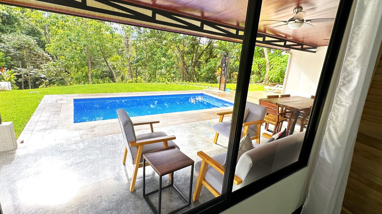 2-Bedroom, Brand New Modern House In Jungle Community On Calle Tucan.