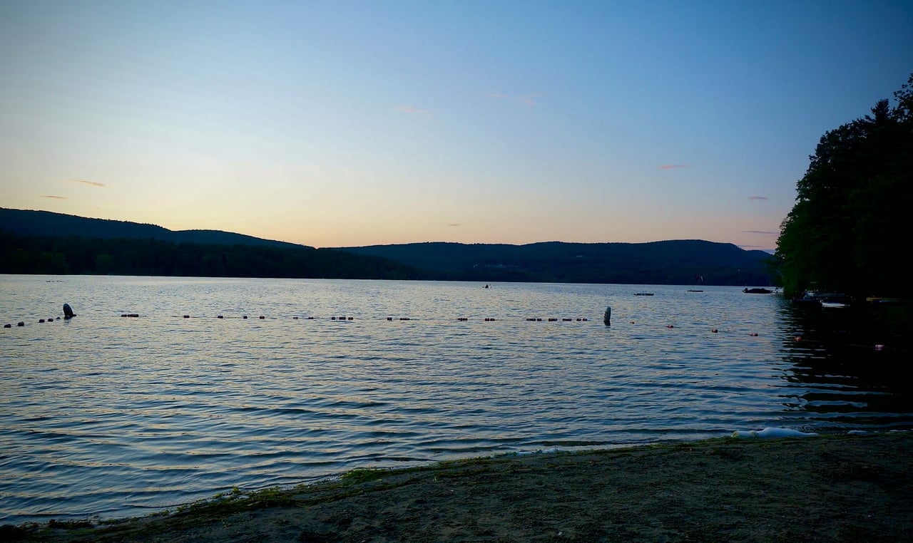 Berkshire Bowl waterfront evening