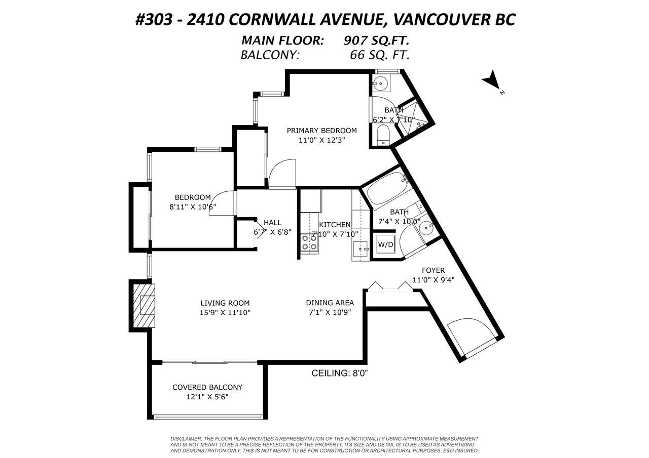 303-2410 Cornwall Ave