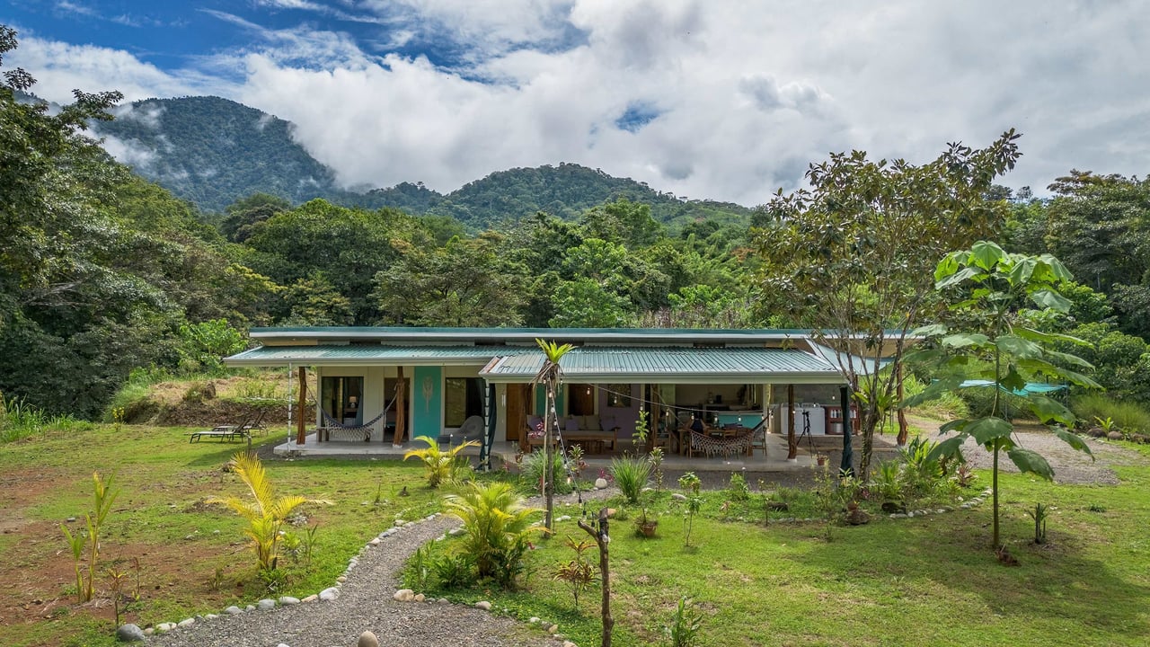 Casa Origen Hidden Away on 2.5 Acres of Land Bordered by a River!