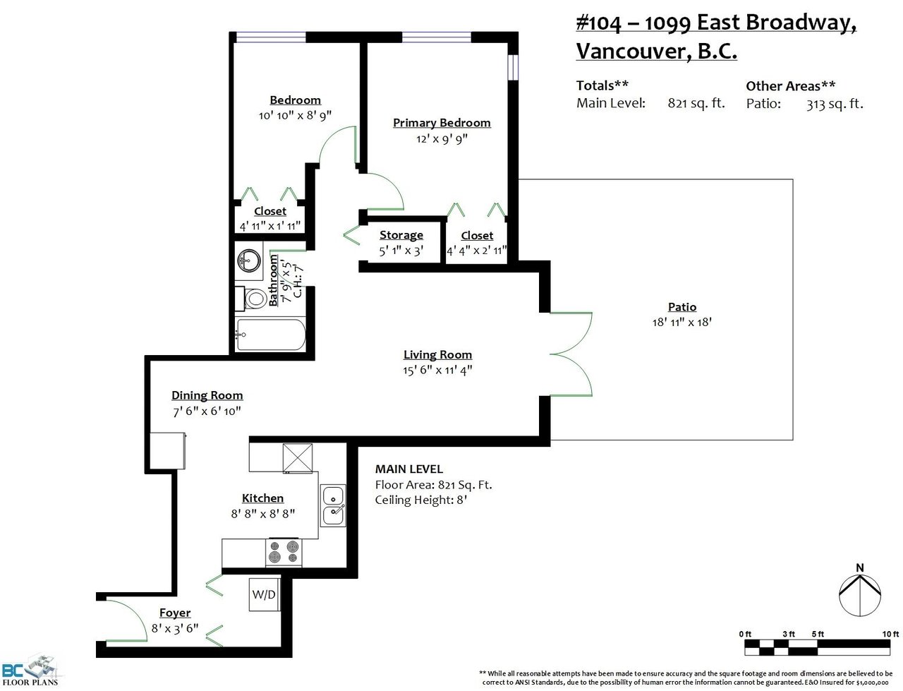 104-1099 E Broadway Ave