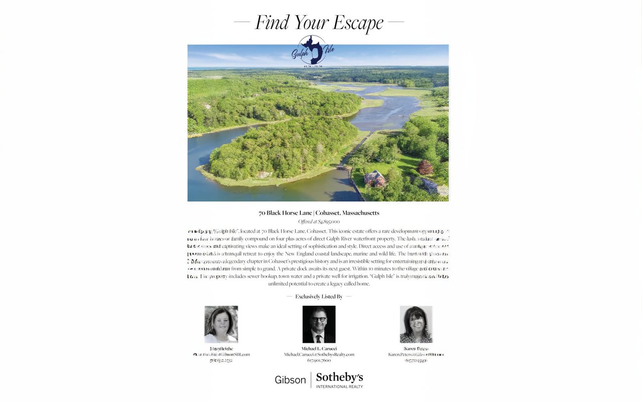 Please See Our Feature In Nantucket Magazine