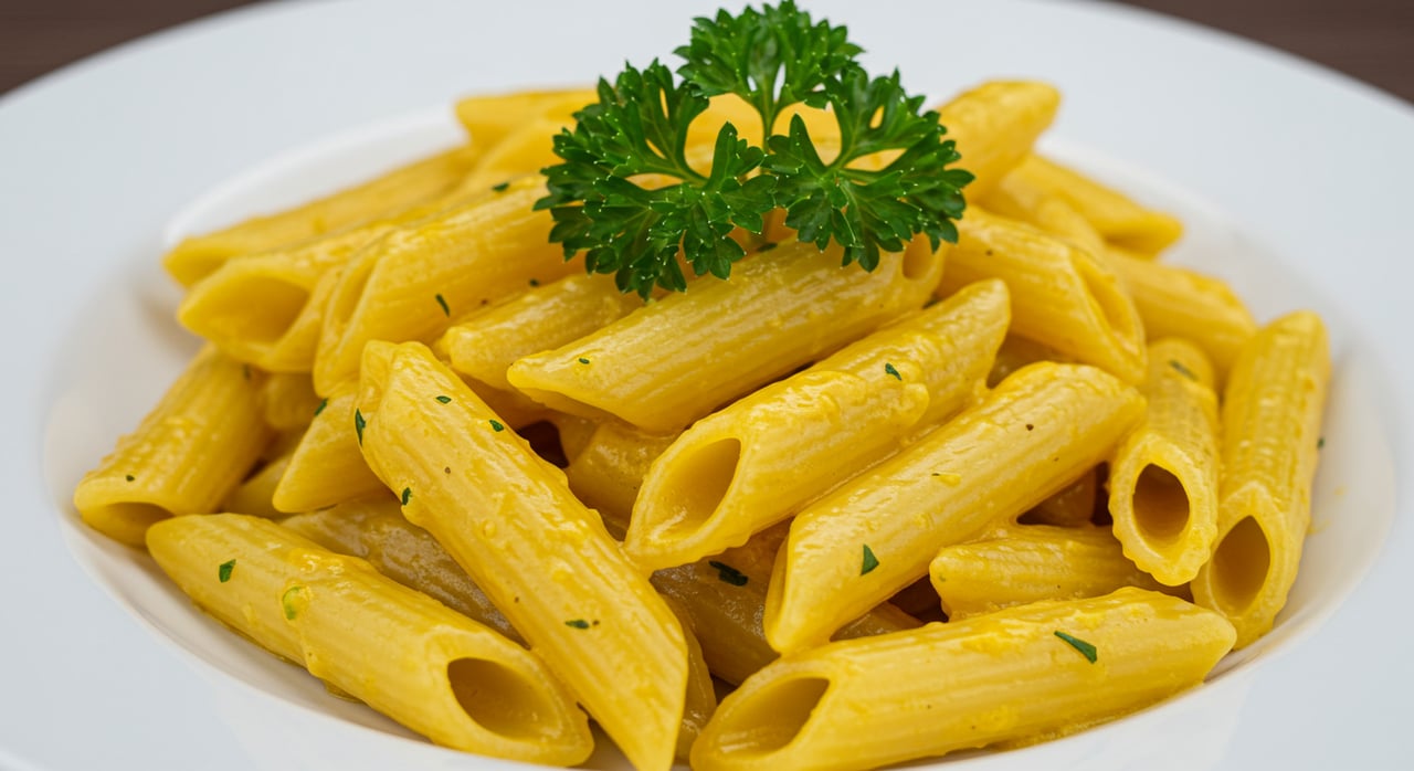 Brandied Shrimp Penne